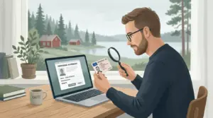 Kontrollera svensk spellicens